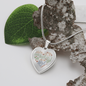 There is no one holy like the lord Heart Necklace