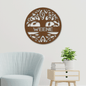 Customizable Family Treen Wall Metal Art Sign