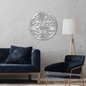 Customizable Family Treen Wall Metal Art Sign