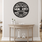 Customizable Family Treen Wall Metal Art Sign