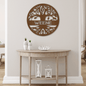 Customizable Family Treen Wall Metal Art Sign