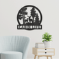 Cabin Life Deer In the Woods Wall Decor Metal Sign