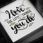I Love the Little Things You Do Necklace