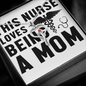 This Nurse Loves Being A Mom Nurse Necklace