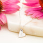 Let All You Do Be Done In Love Heart Necklace