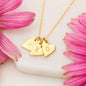 Let All You Do Be Done In Love Heart Necklace