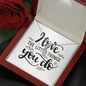 I Love the Little Things You Do Necklace