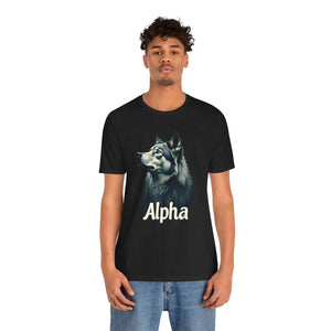 Alpha Wolf Unisex Jersey Tee - Perfect for Alpha's