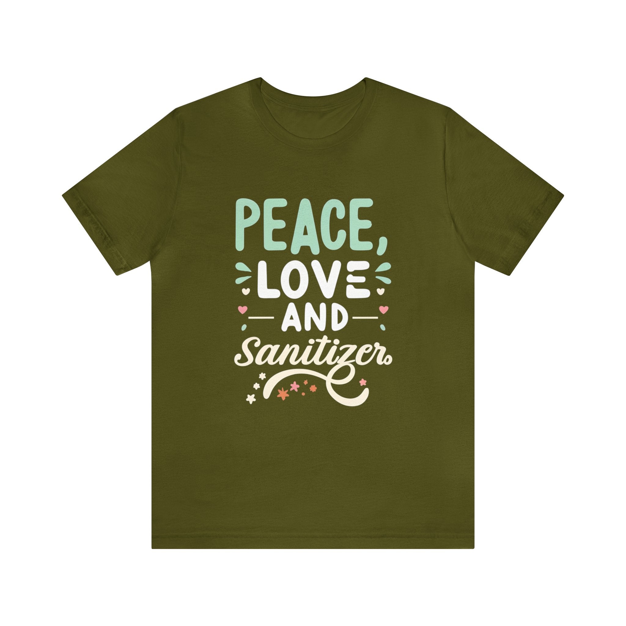 Peace Love & Sanitizer Holiday Shirt