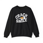 Load image into Gallery viewer, Funny Egg Crack a Smile Unisex Sweatshirt
