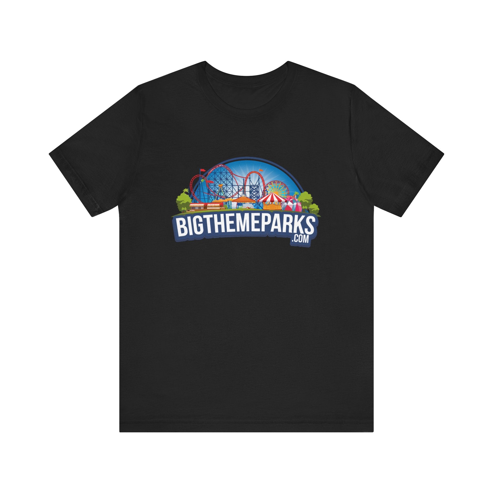 Big Theme Parks Unisex Jersey Tee - Perfect for Amusement Park Lovers