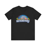 Load image into Gallery viewer, Big Theme Parks Unisex Jersey Tee - Perfect for Amusement Park Lovers
