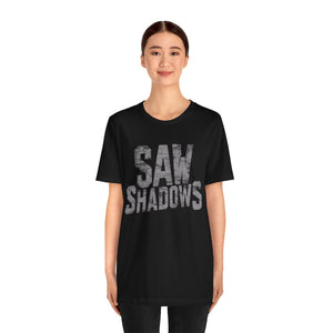 Saw Shadows Band Plain Graphic Shirt