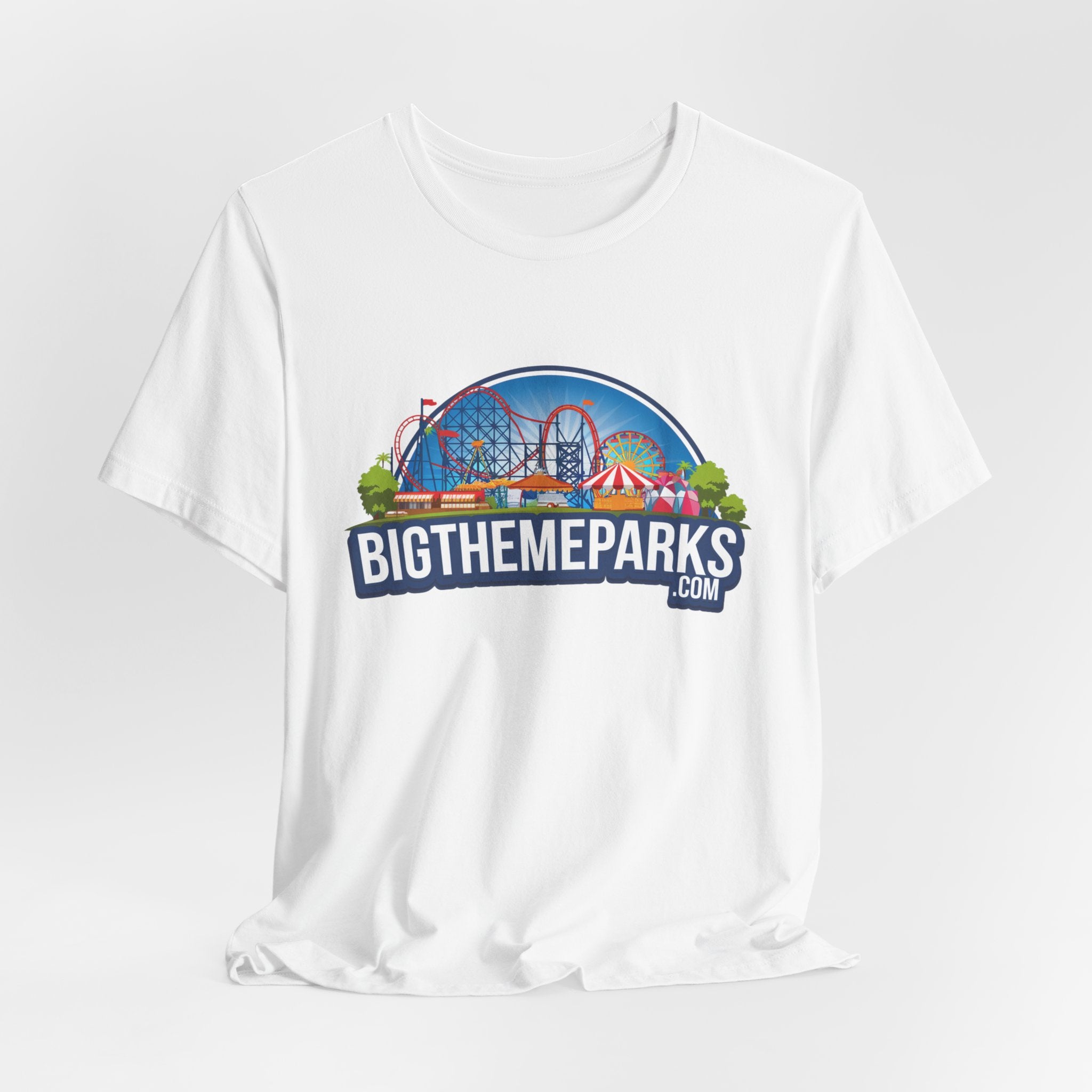 Big Theme Parks Unisex Jersey Tee - Perfect for Amusement Park Lovers