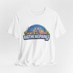 Load image into Gallery viewer, Big Theme Parks Unisex Jersey Tee - Perfect for Amusement Park Lovers
