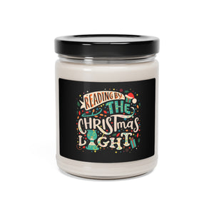 Reading By A Christmas Lite Christmas Scented Soy Candle, 9oz