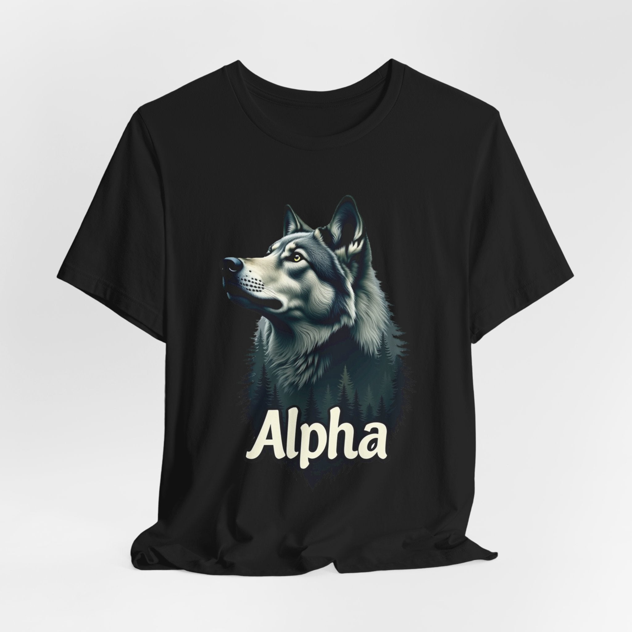 Alpha Wolf Unisex Jersey Tee - Perfect for Alpha's