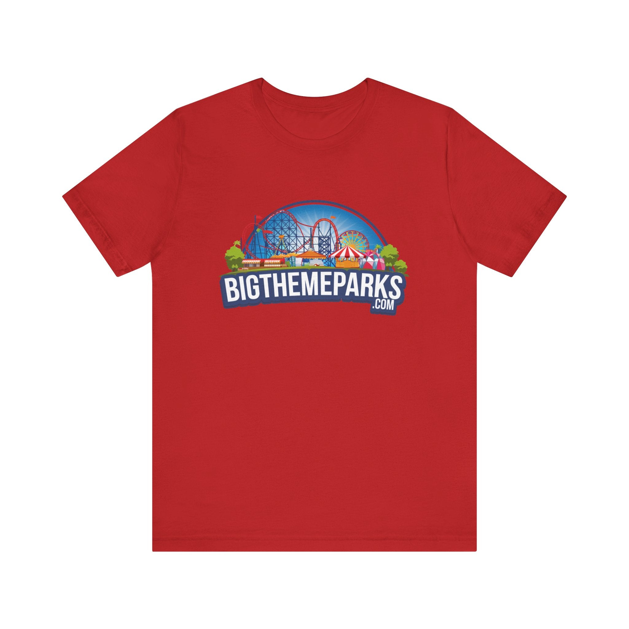 Big Theme Parks Unisex Jersey Tee - Perfect for Amusement Park Lovers