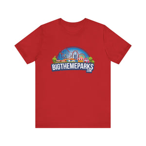 Big Theme Parks Unisex Jersey Tee - Perfect for Amusement Park Lovers