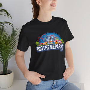 Big Theme Parks Unisex Jersey Tee - Perfect for Amusement Park Lovers