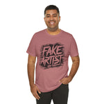 Load image into Gallery viewer, Fake Artist Graphic Unisex Jersey Short Sleeve Tee
