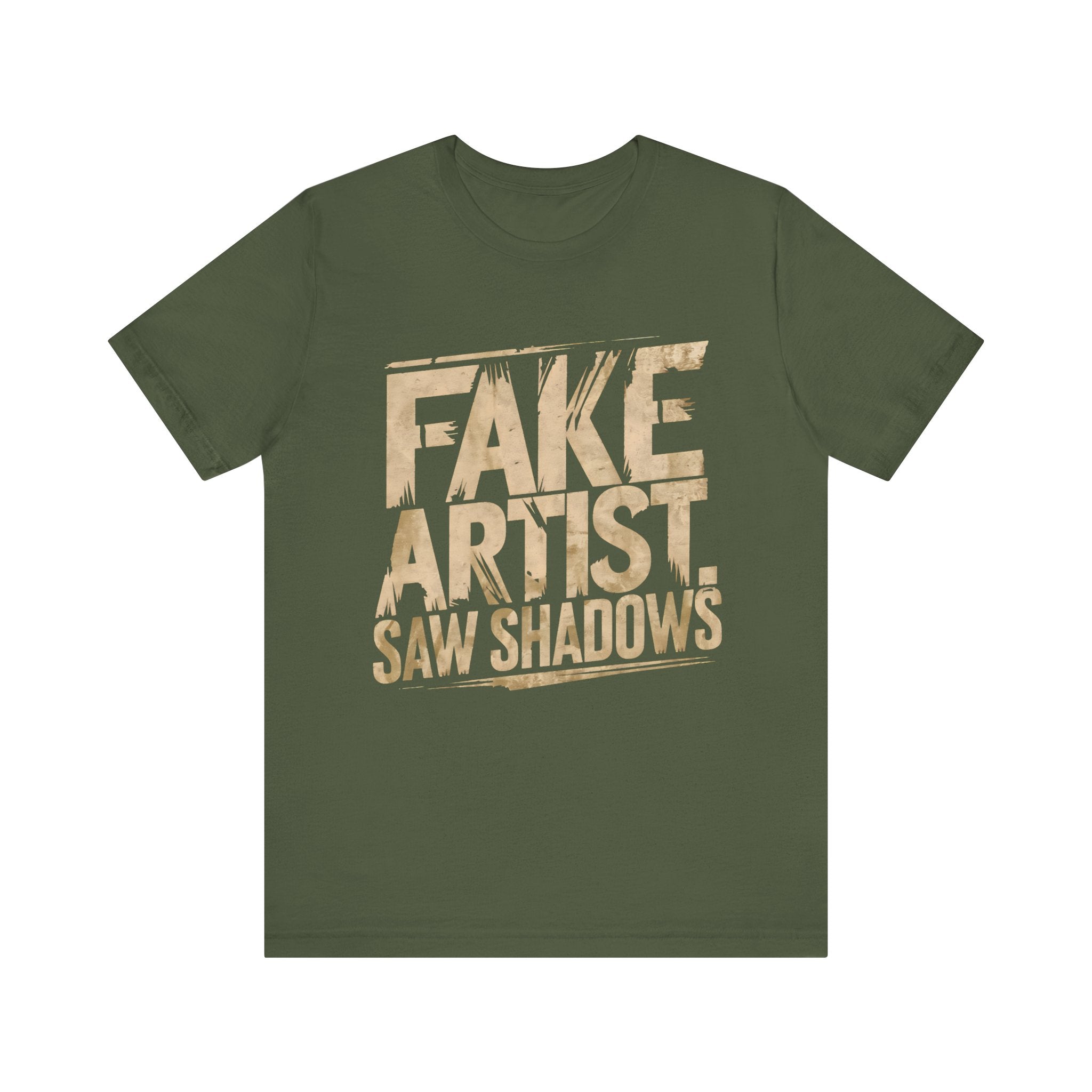 Saw Shadows Fake Artist Design On Shirt
