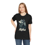 Load image into Gallery viewer, Alpha Wolf Unisex Jersey Tee - Perfect for Alpha&#39;s
