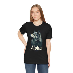 Alpha Wolf Unisex Jersey Tee - Perfect for Alpha's