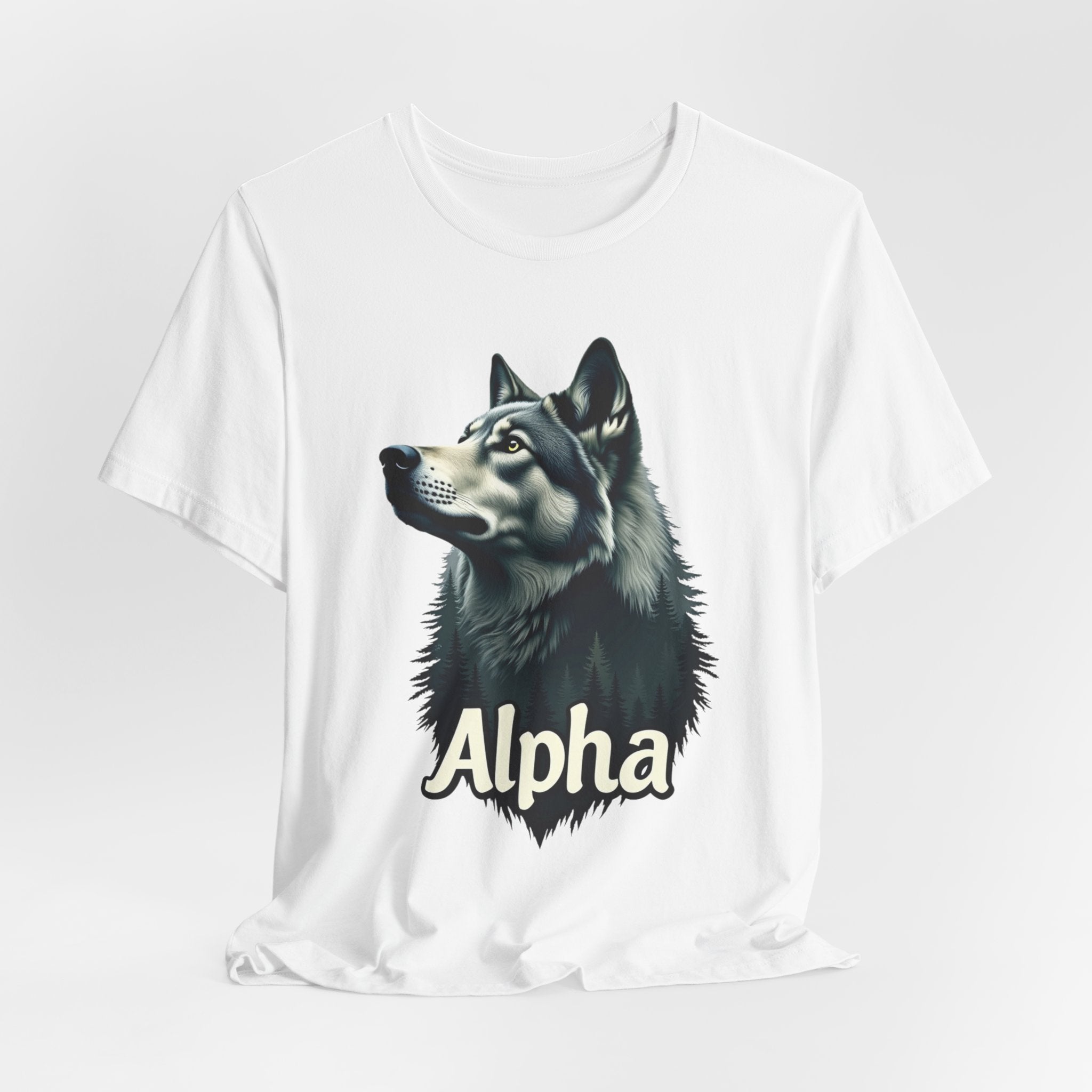 Alpha Wolf Unisex Jersey Tee - Perfect for Alpha's