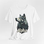 Load image into Gallery viewer, Alpha Wolf Unisex Jersey Tee - Perfect for Alpha&#39;s
