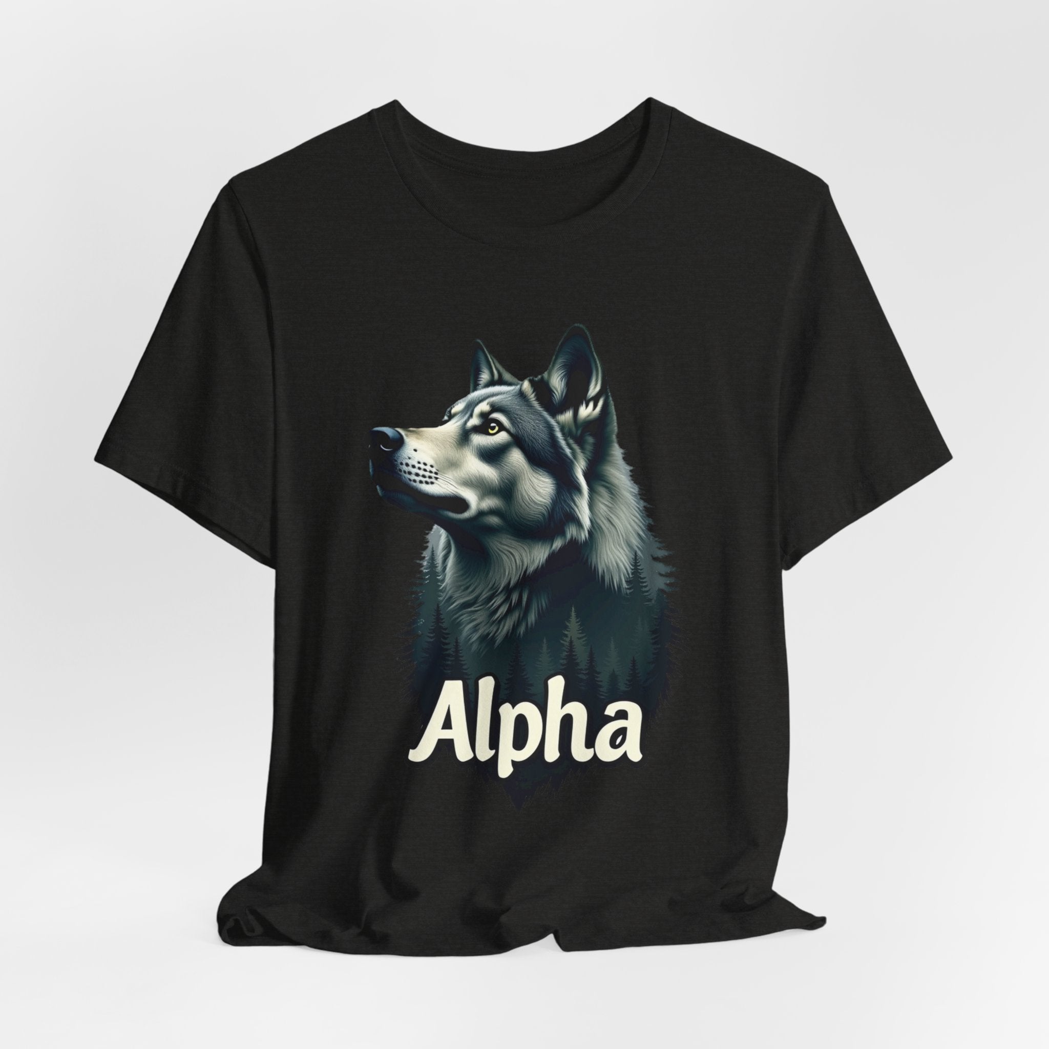 Alpha Wolf Unisex Jersey Tee - Perfect for Alpha's