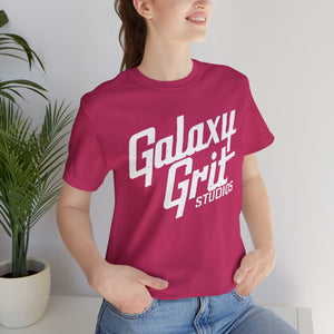 GalaxyGrit Studios White Text Shirt