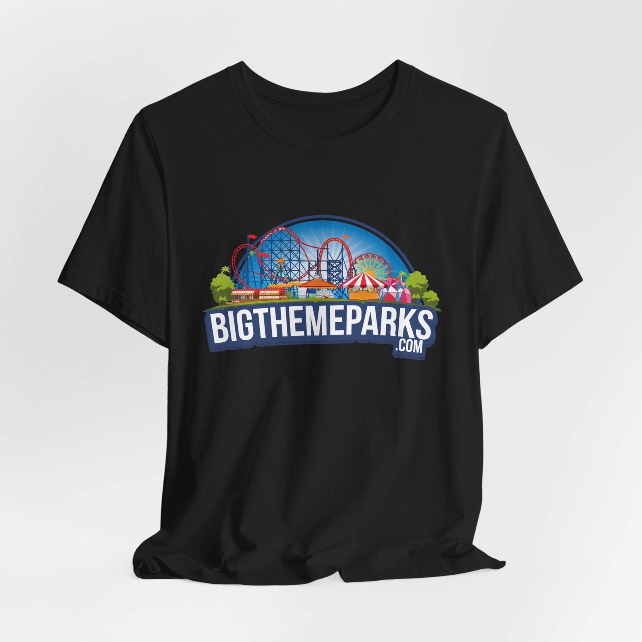 Big Theme Parks Unisex Jersey Tee - Perfect for Amusement Park Lovers