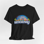 Load image into Gallery viewer, Big Theme Parks Unisex Jersey Tee - Perfect for Amusement Park Lovers
