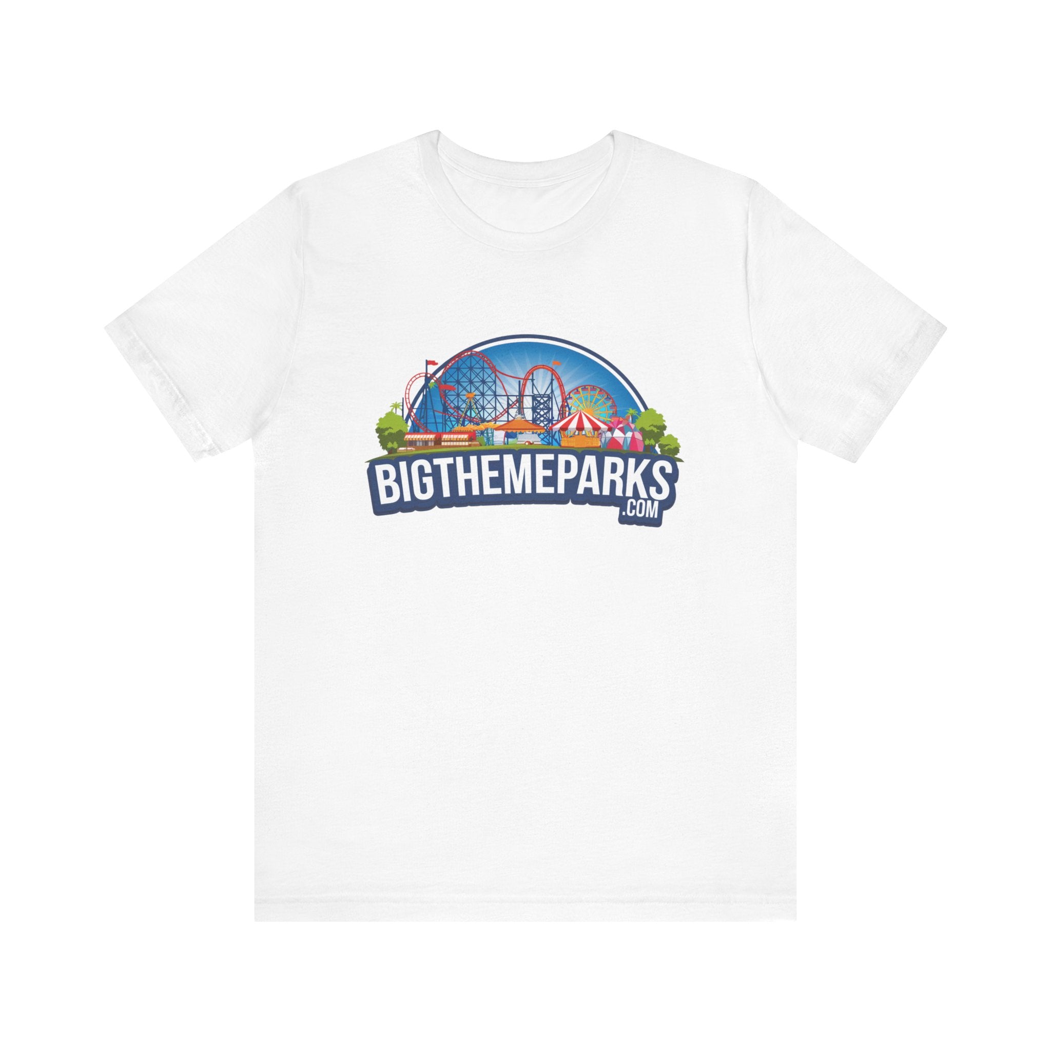 Big Theme Parks Unisex Jersey Tee - Perfect for Amusement Park Lovers