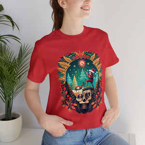Exclusive Christmas Design With Skull Shirt