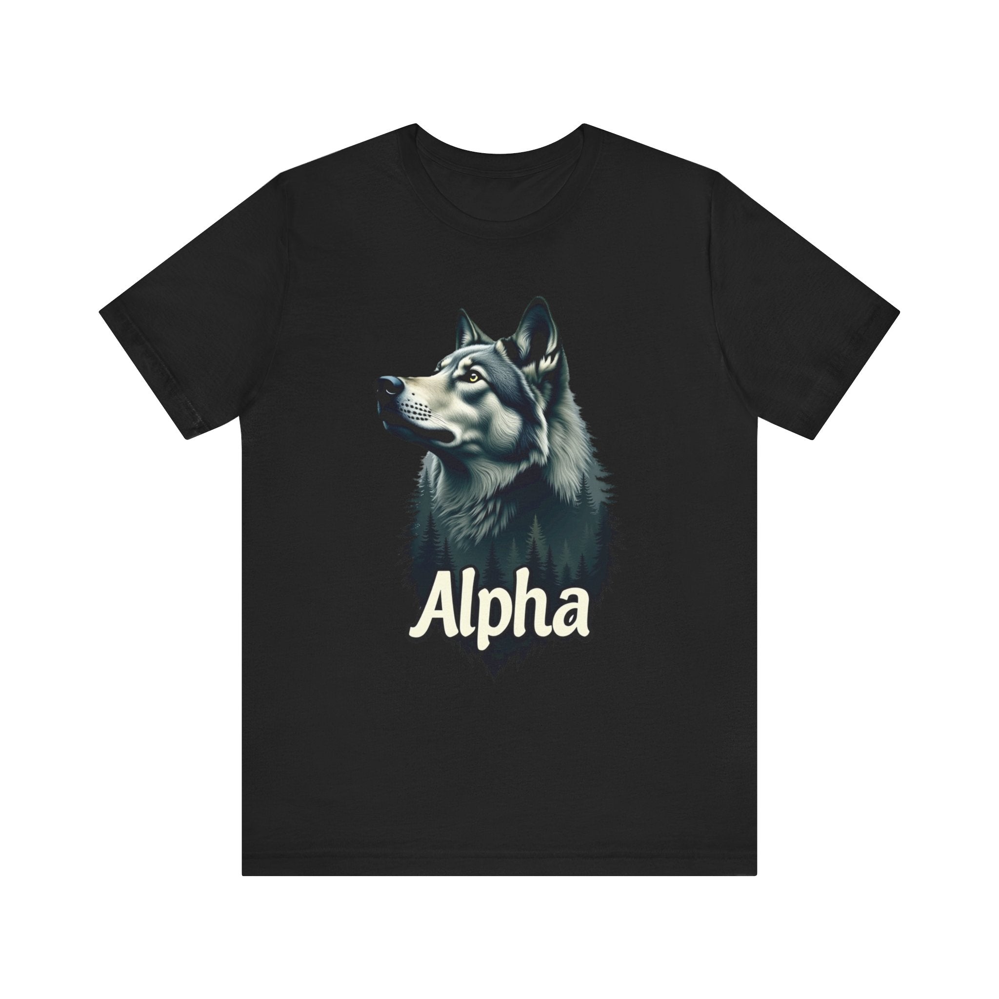 Alpha Wolf Unisex Jersey Tee - Perfect for Alpha's