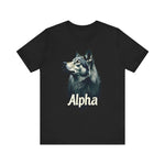 Load image into Gallery viewer, Alpha Wolf Unisex Jersey Tee - Perfect for Alpha&#39;s
