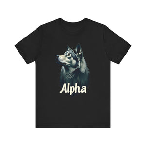 Alpha Wolf Unisex Jersey Tee - Perfect for Alpha's