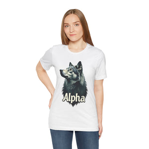 Alpha Wolf Unisex Jersey Tee - Perfect for Alpha's