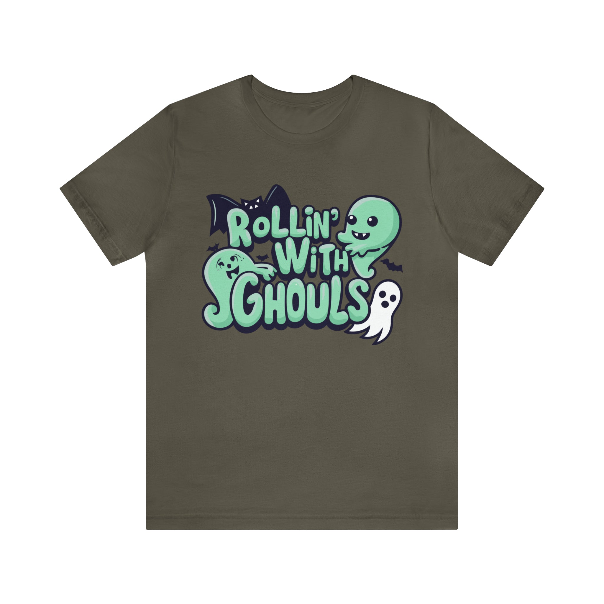 Rollin' With My Ghouls Halloween Shirt
