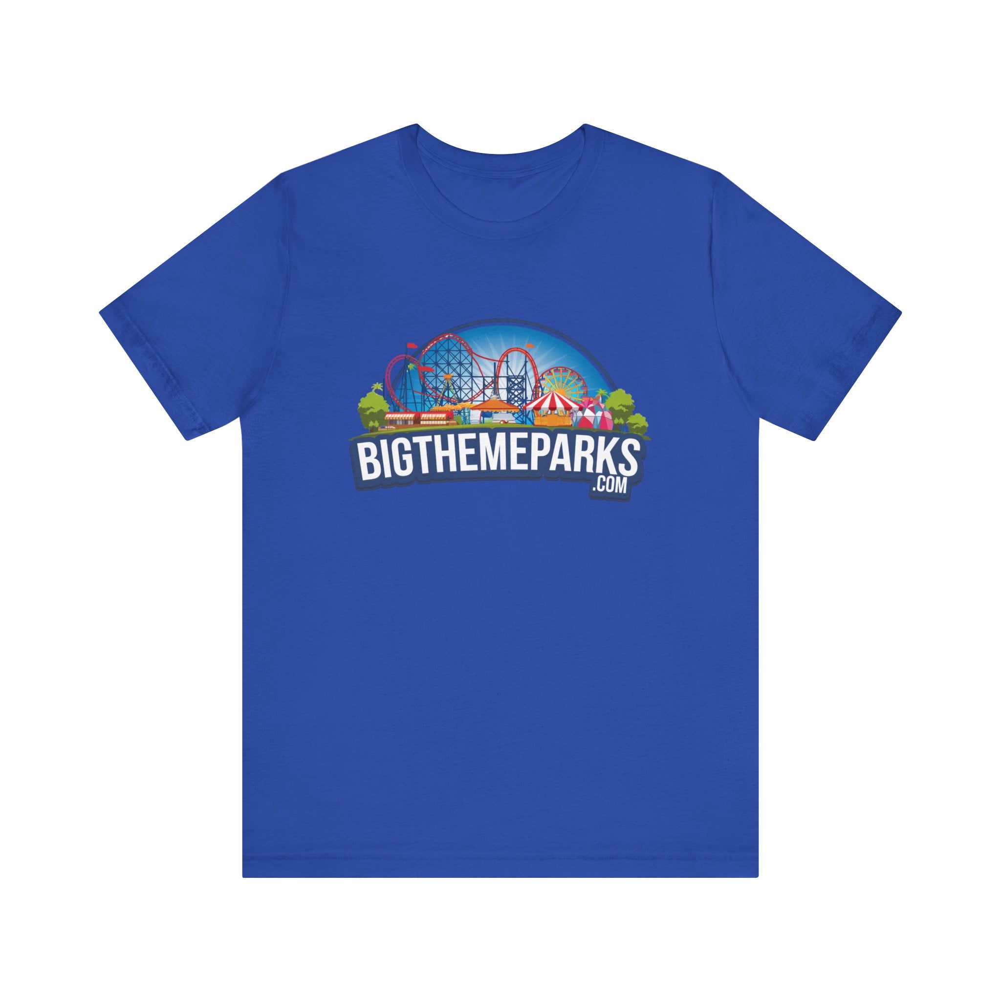 Big Theme Parks Unisex Jersey Tee - Perfect for Amusement Park Lovers