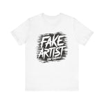 Load image into Gallery viewer, Fake Artist Graphic Unisex Jersey Short Sleeve Tee
