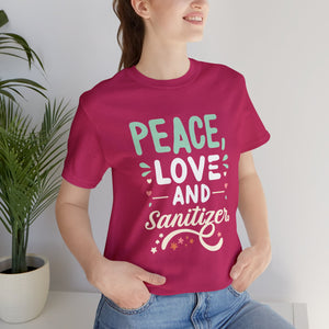 Peace Love & Sanitizer Holiday Shirt