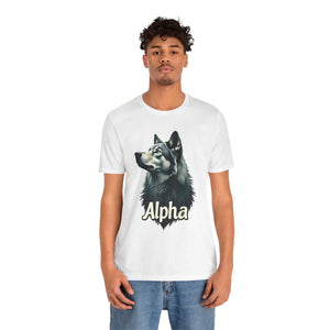 Alpha Wolf Unisex Jersey Tee - Perfect for Alpha's