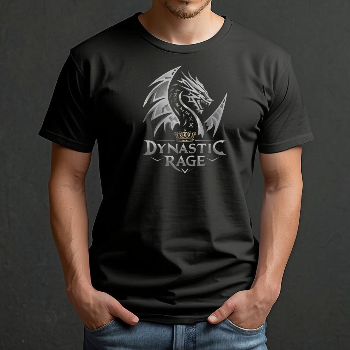 Dynastic Rage Design Band Shirt