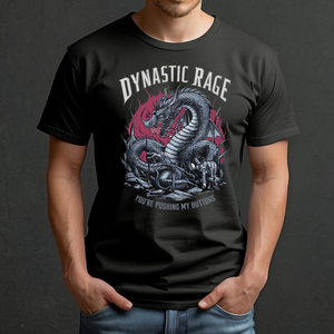 Dynastic Rage Pushing Buttons Dragon Shirt