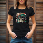 Load image into Gallery viewer, Reading by a Christmas Light Unisex Jersey Christmas Holiday Shirt For Readers
