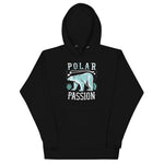 Load image into Gallery viewer, Polar Passion Winter Polar Bear Unisex Hoodie
