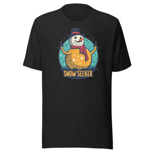 Snow Seeker With Snowman Shirt